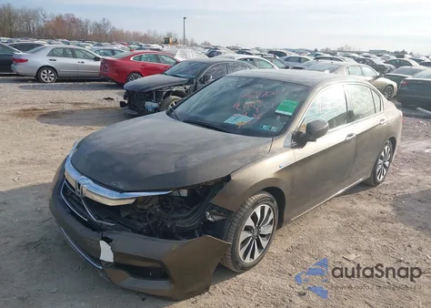 2017 Honda Accord Hybrid Ex-L from USA, damaged, VIN JHMCR6F59HC022905